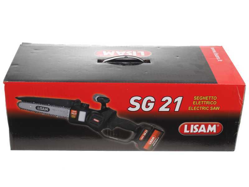 Lisam SG 21 - Potatore manuale a batteria - 2 batterie da 18V 4Ah