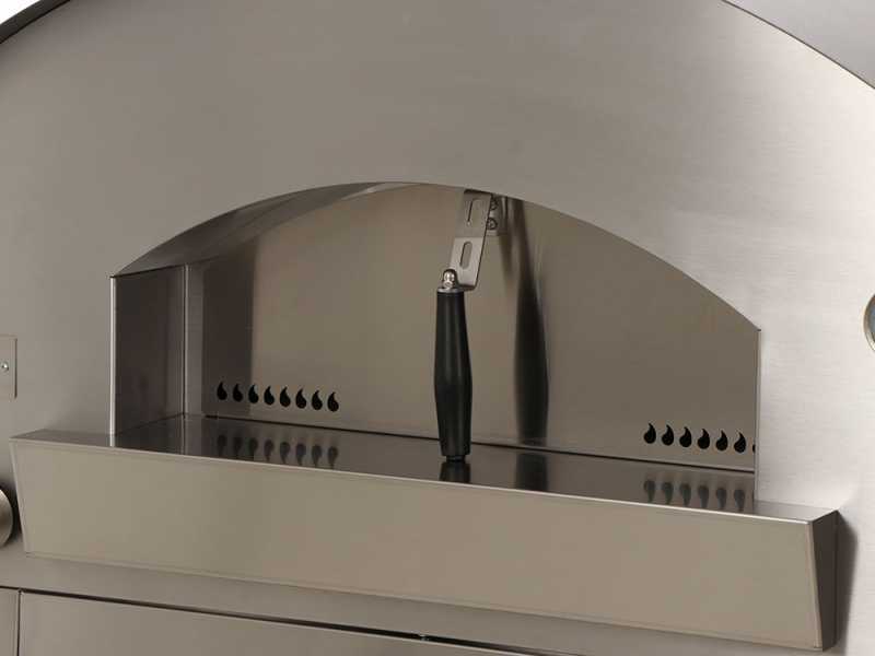 Seven Italy Eros Antracite - Forno a gas da esterno con carrello