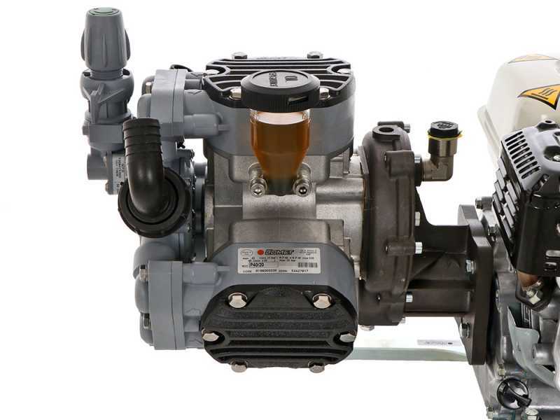 Comet MTP P40/20 SC 4T - Motopompa irrorazione a scoppio - motore Honda GP 160 - versione per acidi e prodotti chimici