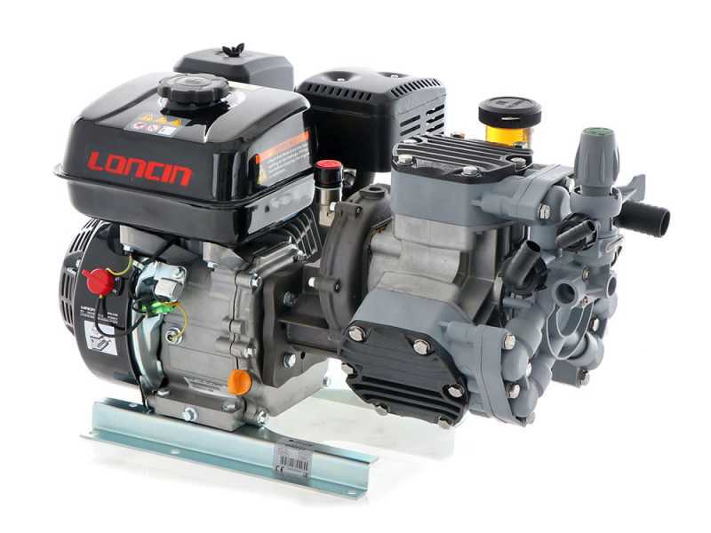 Comet MTP P40/20 SC 4T - Motopompa irrorazione a scoppio - motore Loncin G200F - versione per acidi e prodotti chimici