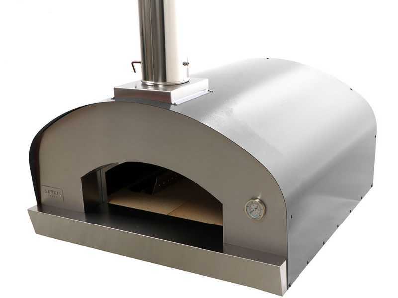 Seven Italy Ade Antracite - Forno a legna