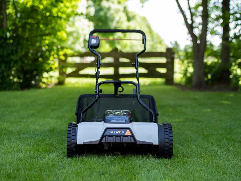 Batavia BT-CLM001 - Tagliaerba elicoidale a batteria - 18V - SENZA BATTERIA E CARICABATTERIA