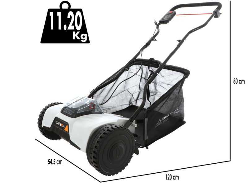 Batavia BT-CLM001 - Tagliaerba elicoidale a batteria - 18V - SENZA BATTERIA E CARICABATTERIA