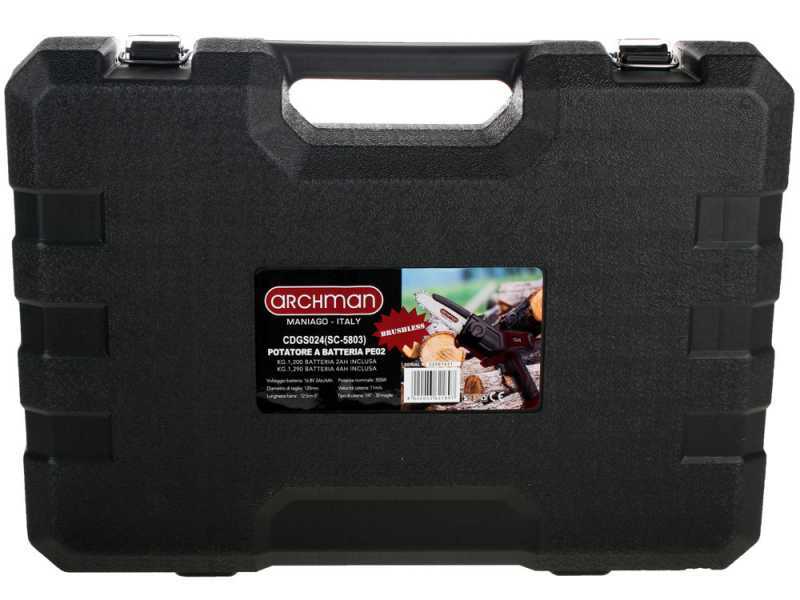 Archman PE02 - Potatore manuale a batteria - 2 batterie da 16.8V 2 - 4Ah