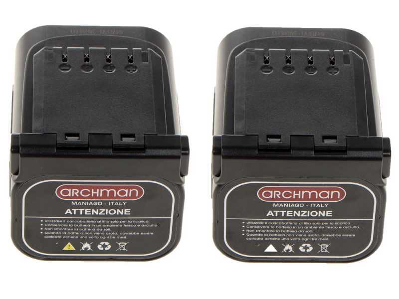 Potatore manuale a batteria ARCHMAN PE02 - 2X16.8V 2 - 4 Ah