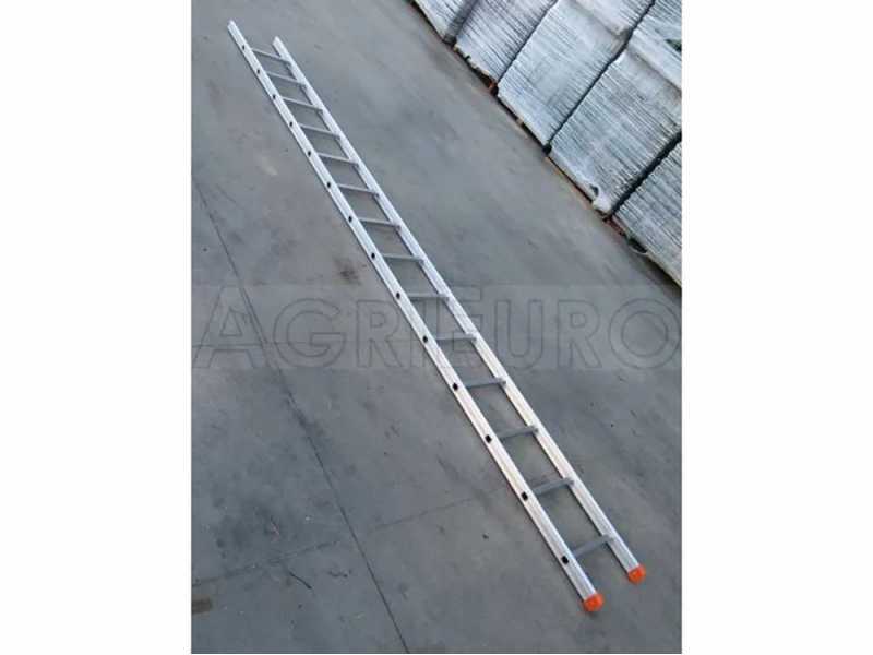  Facal Genia GS450, 14 gradini, 4.41 m - Scala in alluminio semplice singola - Altezza stimata operativa 5.35 m