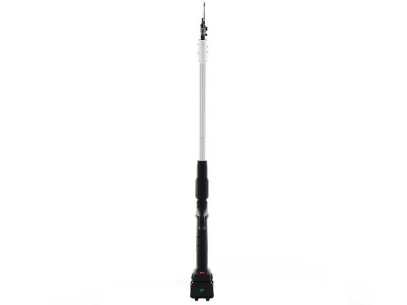 Volpi KV81 - Forbice elettrica da potatura su asta - 2x 21.6V 4Ah - Diametro di taglio 38mm