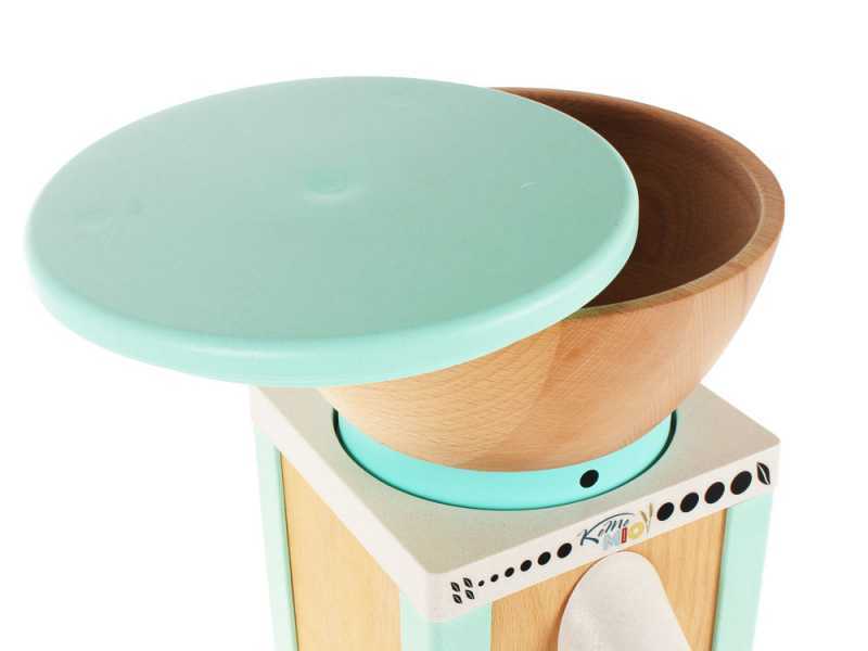 Komo KoMoMio Verde Acqua - Mulino per farina a pietra in faggio - 360W