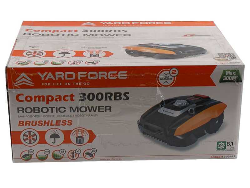 Yard Force Compact 300RBS - Robot rasaerba