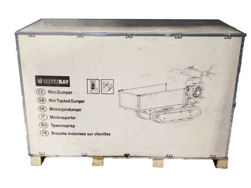 GreenBay EXPANDER-H 500 HONDA GX270 - Motocarriola cingolata - Portata 500Kg