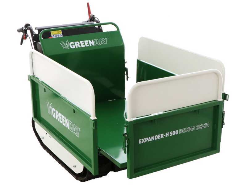 GreenBay EXPANDER-H 500 HONDA GX270 - Motocarriola cingolata - Portata 500Kg