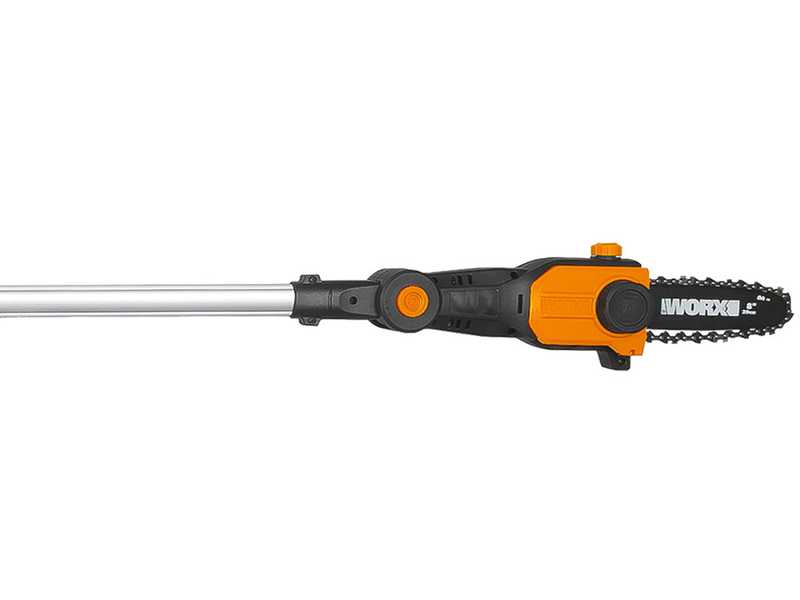 Worx WG908E - Potatore - Tagliasiepi su asta a batteria multifunzione - batteria 20V 2Ah