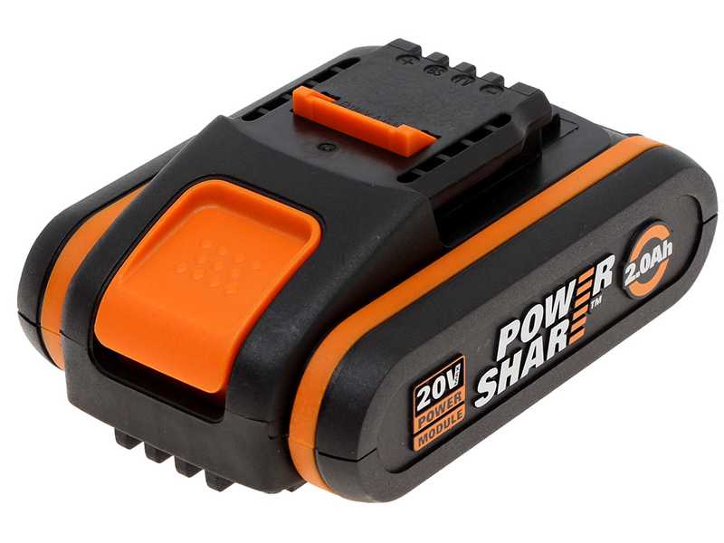 Worx WG908E - Potatore - Tagliasiepi su asta a batteria multifunzione - batteria 20V 2Ah
