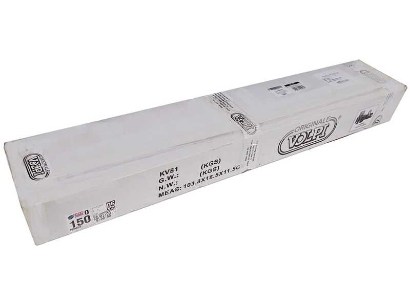 Volpi KV151 - Forbice elettrica da potatura su asta - 2x 21.6V 4Ah - Diametro di taglio 38mm