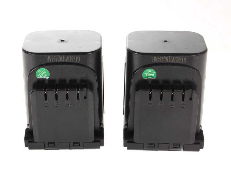 GreenBay TopCut 33 - Forbice elettrica da potatura su asta - 2x 16.8V 4Ah - Diametro di taglio 32mm