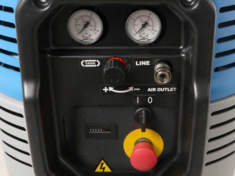 ABAC SPINN D2.2 90W 10 400/50 - Compressore rotativo a vite trifase silenziatoo - Motore 3 HP - 90 lt