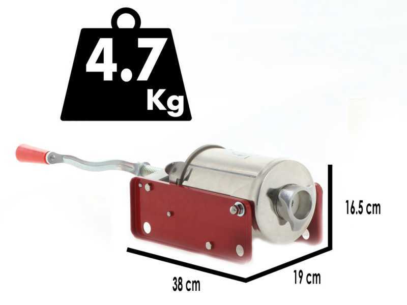 Tre Spade Minnie Rosso - Insaccatrice manuale 3 Kg - 1 velocit&agrave;