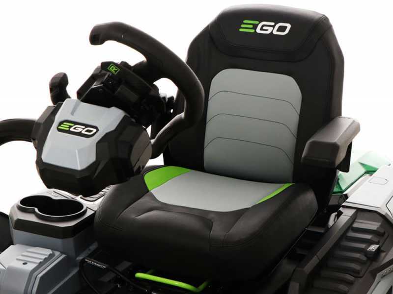 EGO Z6 ZERO TURN ZT4201E-S - Trattorino tagliaerba a batteria 56V/15Ah - Raggio zero