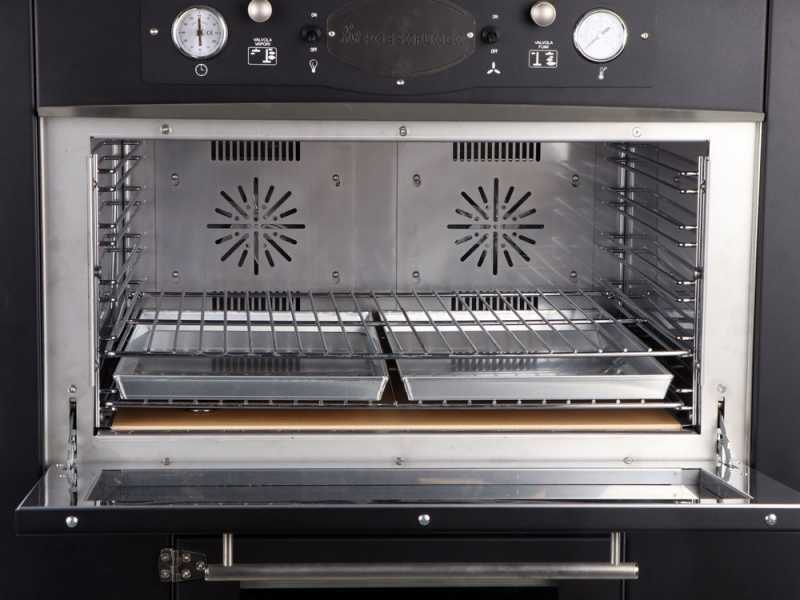 Rossofuoco Sedicinoni 80 Black- Forno a legna da esterno