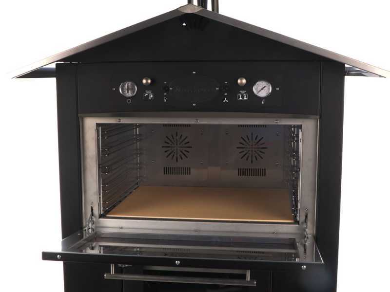 Rossofuoco Sedicinoni 80 Black- Forno a legna da esterno