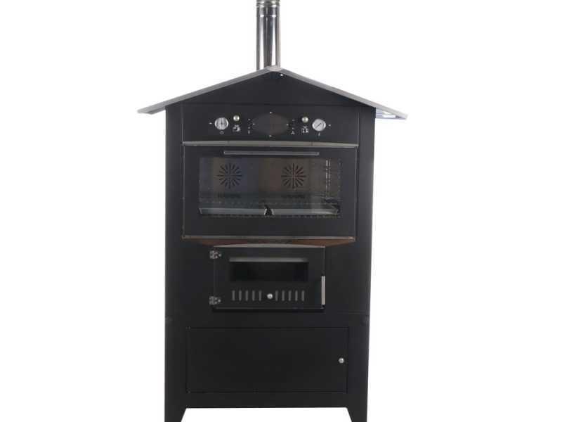 Rossofuoco Sedicinoni 80 Black- Forno a legna da esterno