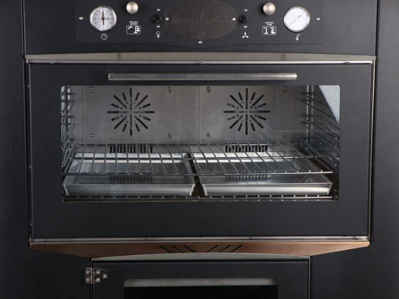 Rossofuoco Sedicinoni 80 Black- Forno a legna da esterno