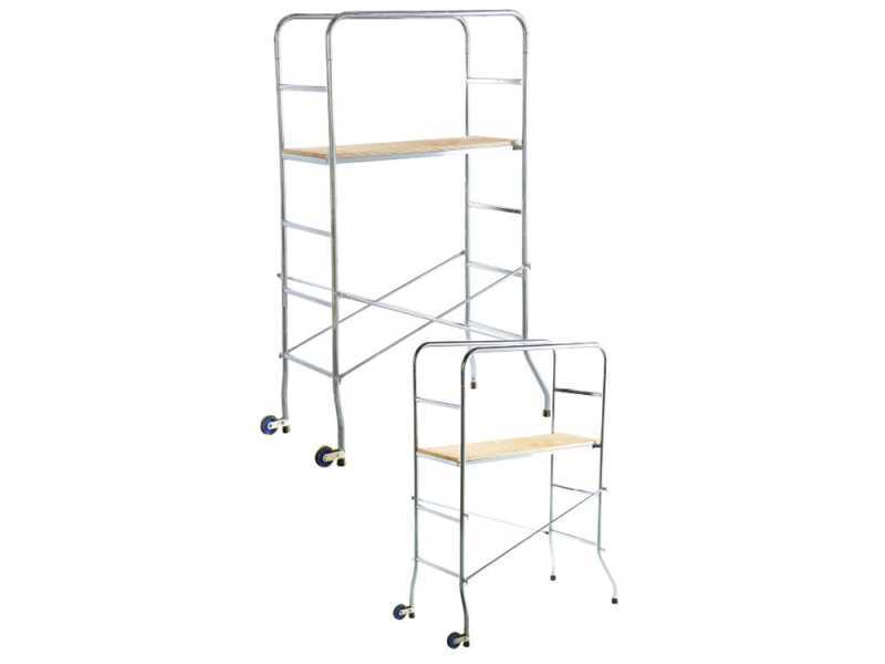 S.T.P. Jolly - Trabattello in acciaio - Altezza 2,12 m