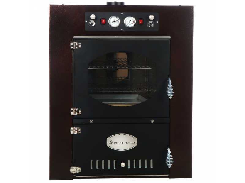 Rossofuoco Garden Color 80 Marrone - Forno a legna da incasso
