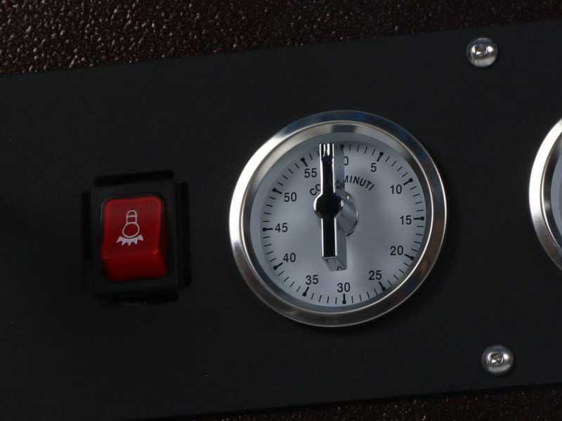 Rossofuoco Garden Color 80 Marrone - Forno a legna da incasso