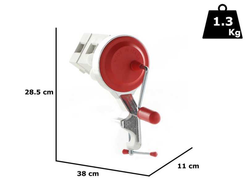 MAMMAMIA Big Mama - Macchina per la pasta manuale in alluminio