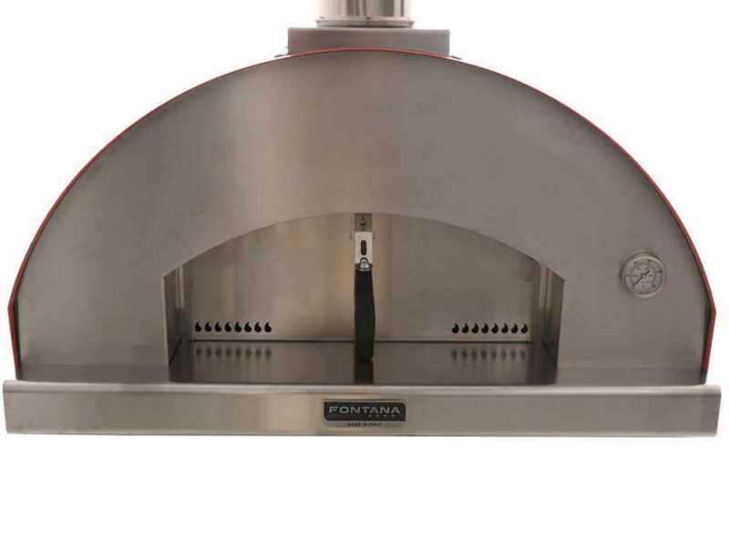 Fontana Mangiafuoco Rosso - Forno a legna
