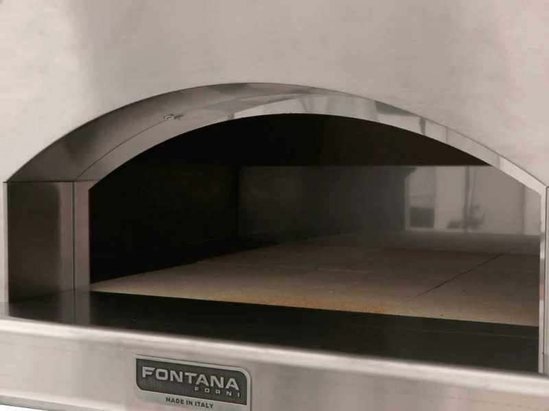 Fontana Mangiafuoco Rosso - Forno a legna