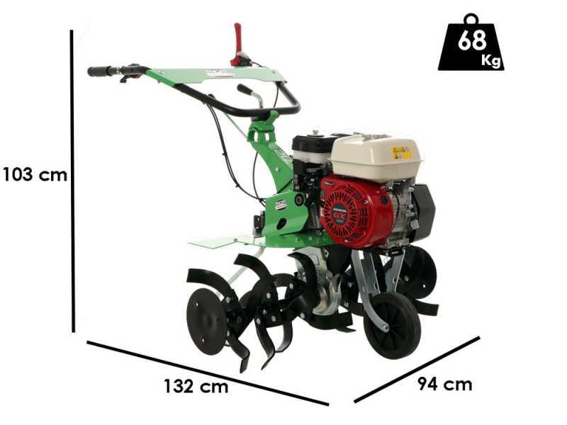 Lampacrescia MGM DL712 - Motozappa a benzina 5.5 HP - Honda GX160