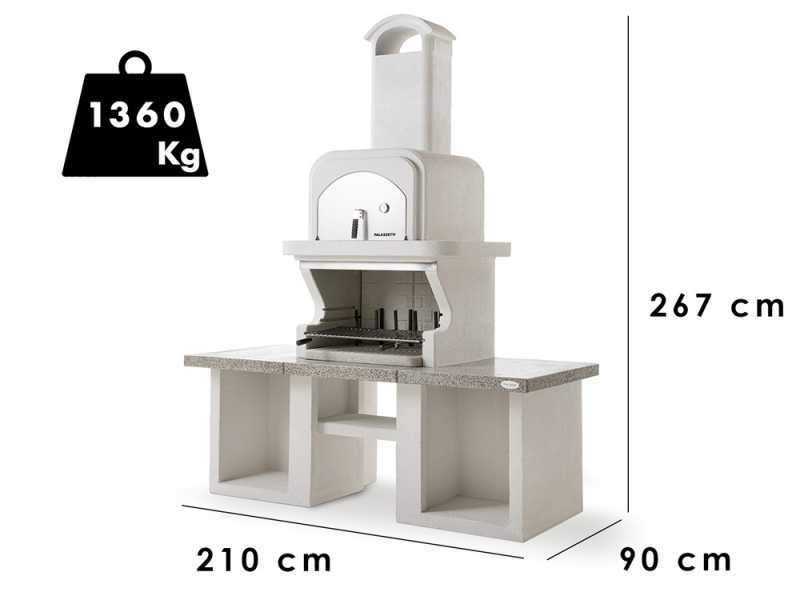 Palazzetti Pamplona - Barbecue in muratura con forno