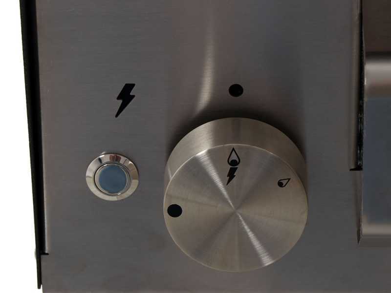 Fontana Margherita Antracite - Forno a gas