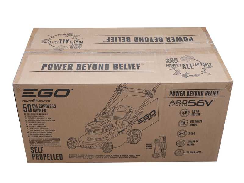 PROMO EGO LM2021E-SP - Rasaerba a batteria - con batteria 56V - 5Ah