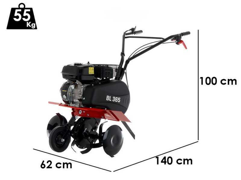Benassi BL365 C - Motozappa a benzina 7 HP - Motore Hwasdan H170F