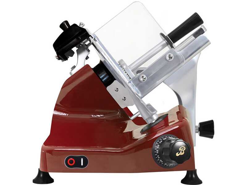 Berkel Pro Line XS25 Rossa - Affettatrice con lama in acciaio cromato da 250 mm