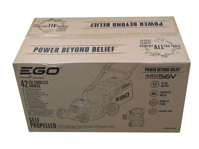 PROMO EGO LM1701E-SP -Rasaerba a batteria - 56V 4Ah - &Oslash; di taglio di 42 cm