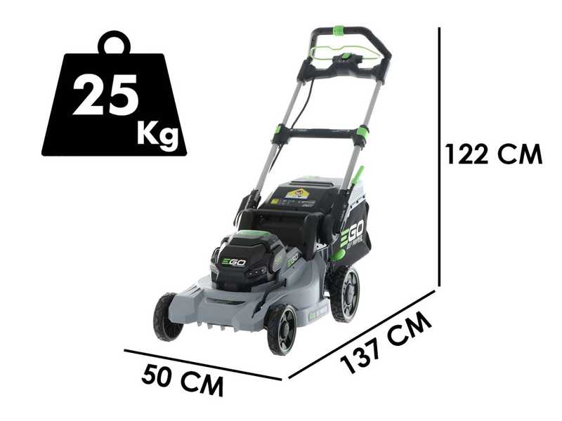 PROMO EGO LM1903E-SP - Rasaerba a batteria - 56V 5Ah - &Oslash; di taglio di 47 cm