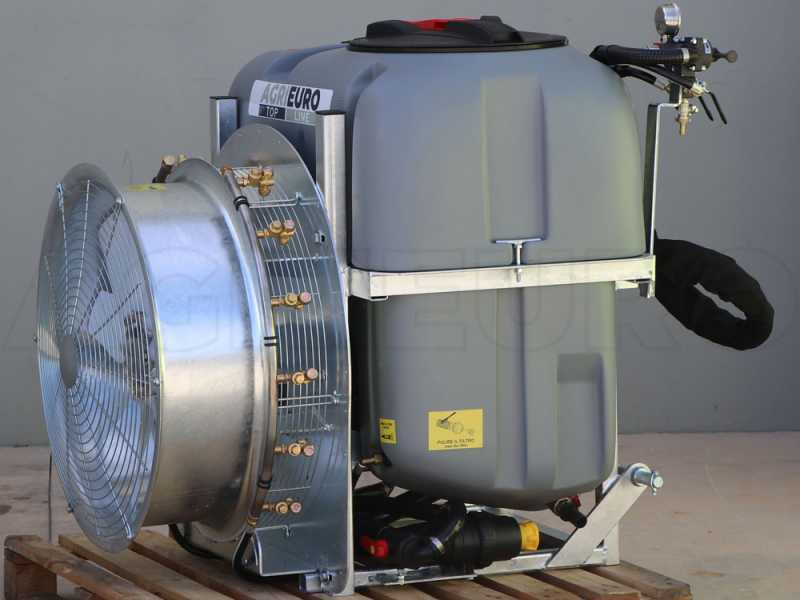 Atomizzatore portato Gray 300/70 con attacco a trattore per irrorazione - Capacit&agrave; 300 L - Pompa AR713