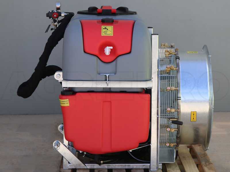 Atomizzatore portato Gray 300/70 con attacco a trattore per irrorazione - Capacit&agrave; 300 L - Pompa AR713