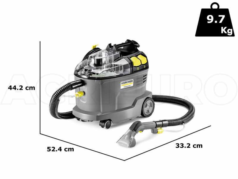 Karcher Pro Tessili Puzzi 8/1 - Lavasuperfici - lavamoquette - 1200W