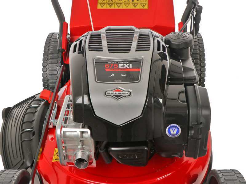 Marina Systems AGRI 46 SB BS675E - Tagliaerba a scoppio trazionato - 4IN1 - Briggs &amp; Stratton 675 EXI