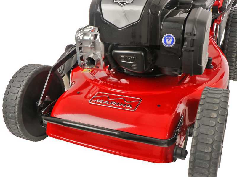 Marina Systems AGRI 46 SB BS675E - Tagliaerba a scoppio trazionato - 4IN1 - Briggs &amp; Stratton 675 EXI