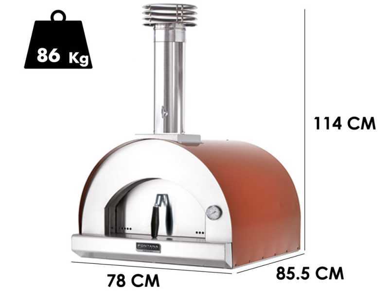 Fontana Margherita Rosso - Forno a legna