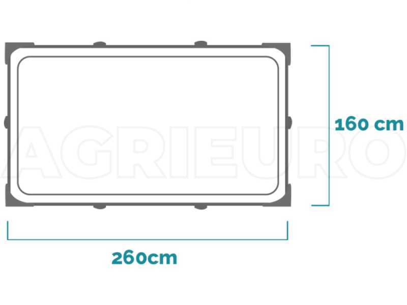 Intex Rectangular Frame 28271NP - 260x2160x65 cm - Piscina rettangolare