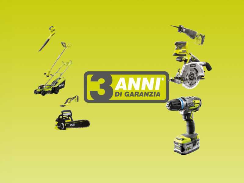 Ryobi RY36PHT50A-0 - Tagliasiepi su asta di prolunga a batteria Max Power 36V - lama da 50cm - SENZA BATTERIE E CARICABATTERIE