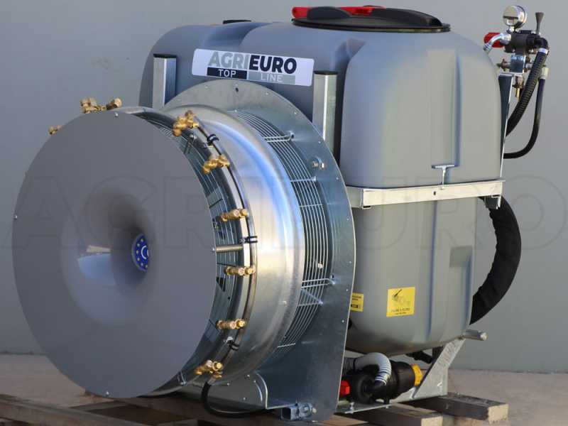Atomizzatore portato Gray Reverse 300/70 con attacco a trattore per irrorazione - Capacit&agrave; 300 L - Pompa AR713