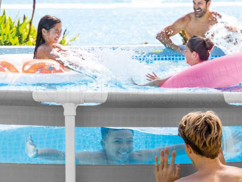 Intex Prisma Frame Clearview 26730NP - Piscina Rotonda